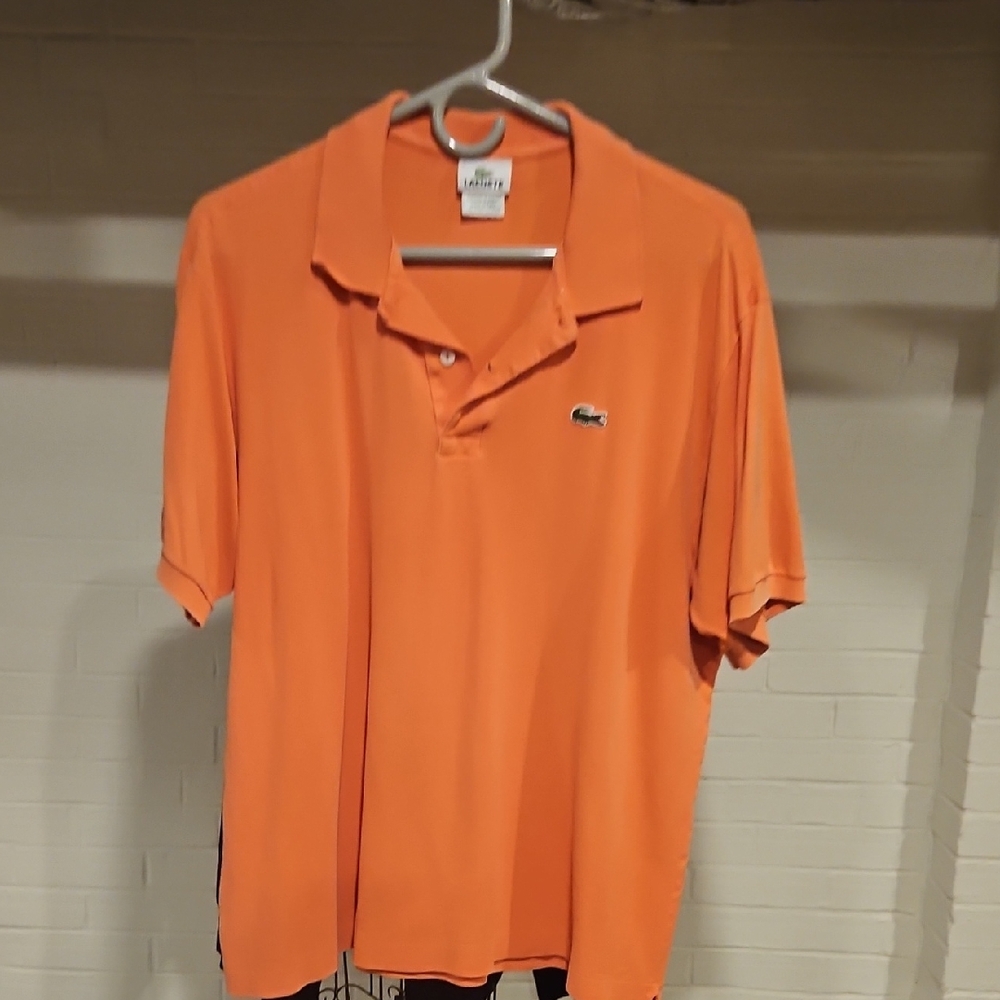 Lacoste Men's Vibrant Orange Polo